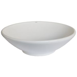 Cuba de Apoio Redonda Japi Rimini Branca 10,5x34x34cm