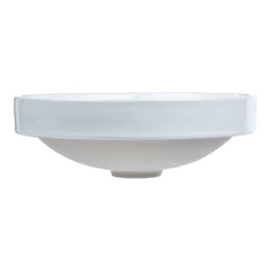 Cuba de Sobrepor Sottile Japi Sottile Branca 35x35x12cm