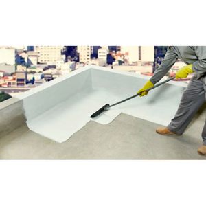 Manta Impermeabilizante Acrílica Líquida para Lajes e Telhados Branco 18L - 31113.02.34.053 - Quartzolit