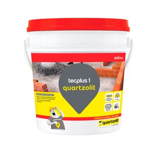Aditivo Impermeabilizante para Argamassas Tecplus 1 18L - 33216.02.34.052 - Quartzolit