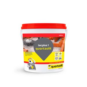 Aditivo Impermeabilizante para Argamassas Tecplus 1 3,6L - 33219.03.34.052 - Quartzolit