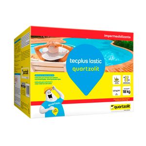 Impermeabilizante Flex Tecplus Lastic 18 KG - 0486000010018CX - Quartzolit