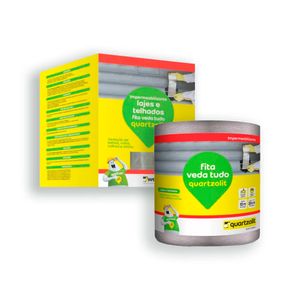 Fita Asfáltica Multiúso Aluminizada Autoadesiva Veda Tudo 20CM X 10M - 0491.00089.0020PC - Quartzolit