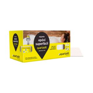 Rejunte Epóxi Bicomponente para Cerâmicas e Porcelanatos Superfácil Branco 1KG - 0574.00000.0001CX - Quartzolit