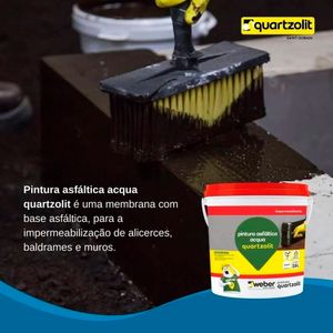 Primer para Manta Asfáltica Preto 3,6L - 0607.00042.0036GL - Quartzolit