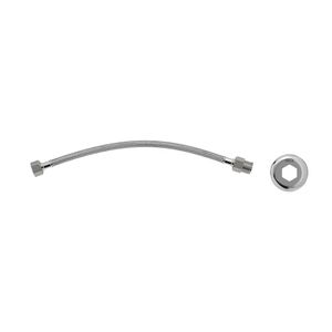 Ligação Flexível Malha de Aço em Inox Cromado 40cm - 4607.C.040 - Deca