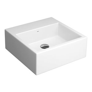 Cuba Deca Apoio Quadrado L73 Branco 40,5X40,5cm