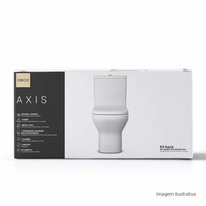 Vaso Sanitário Com Caixa Acoplada Deca Axis