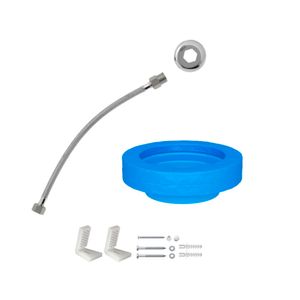 Vaso Sanitário com Caixa Acoplada e Kit de Instalação Monte Carlo Branco - ?B084G7B34J - Deca