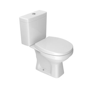 Kit Bacia com Caixa Acoplada e Assento + Conjunto de Fixação, Tubo de Ligação e Anel de Vedação Fast Branco 3/6L - KP.760.17 - Deca