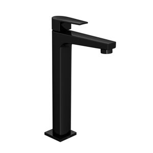 Torneira para Banheiro de Mesa Bica Alta Level Black Noir - 1189.BL26.NO  - Deca