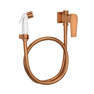 Ducha Higiênica com Registro Derivação e Gatilho Level Red Gold - 1984.GL26.ACT.RD  - Deca