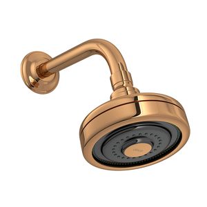 Chuveiro com Tubo Curvo de Parede Acqua Plus Red Gold - 1990.GL.STD.RD  - Deca