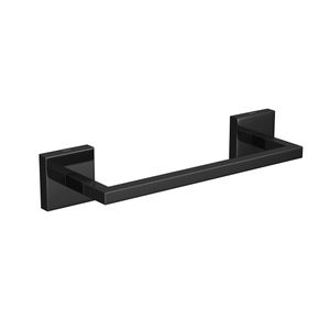 Porta Toalha Barra Clean Black Noir 20cm - 2040.BL.020.CLN.NO  - Deca