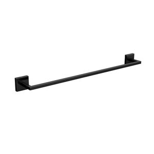 Porta Toalha Barra Clean Black Noir 50cm - 2040.BL.050.CLN.NO - Deca