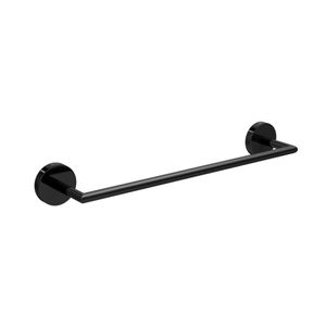 Porta Toalha Barra Disco Black Noir 30cm - 2040.BL.030.DSC.NO  - Deca
