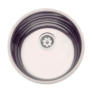 Cuba Inox Tramontina Redonda Polida Com Válvula 35Cm