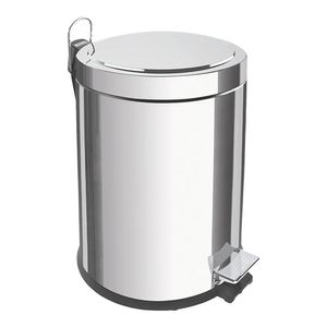 Lixeira Inox com Pedal e Balde Removível Cromado 3L - 94538003 - Tramontina
