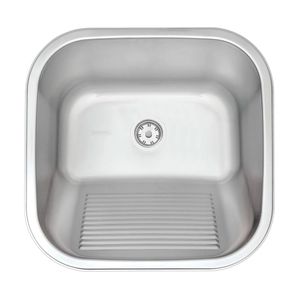 Tanque em Aço Inox Acetinado de Encaixe com Válvula Hera 25L 40x40CM - 94403107 - Tramontina