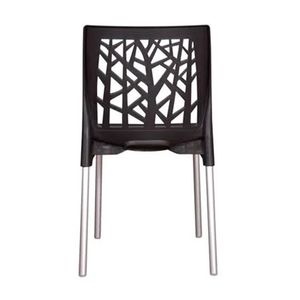 Cadeira Nature Preto 44X45X77CM - Forte Plástico