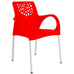 Poltrona Deluxe Vermelha - Forte Plástico