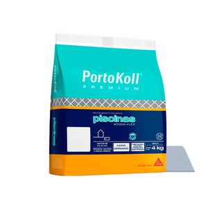 Rejunte Flexível Tipo II para Piscinas Acqua-Flex Azul Celeste 4KG - Portokoll