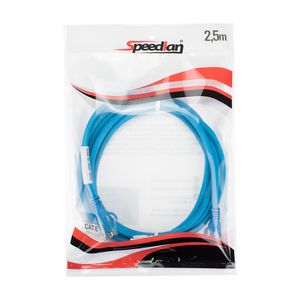 Cabo de Rede Speedlan Cat6 2,5 Metros Azul