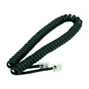 Cordão Espiral Speedlan 4P4C 2 metros Preto