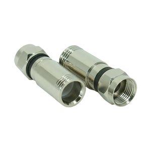 Conector Tblak F Compressão RG6 c|4 peças