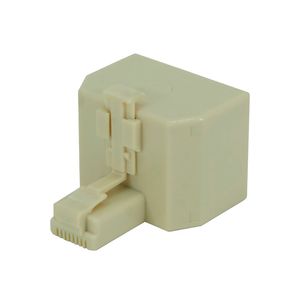 Adaptador Speedlan Rj45 2Fêmeas 1Macho