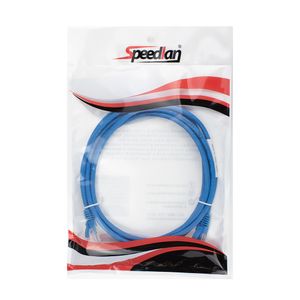 Cabo de Rede Speedlan Cat5e 2 metros Azul