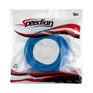 Cabo CFTV Speedlan 10 metros Azul