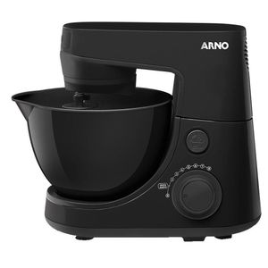 Batedeira Planetária Arno Daily 8 Velocidades 1 Tigela Preta 600W 220V
