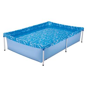 Piscina Infantil Retangular de Armação 1000L - 1002 - Mor