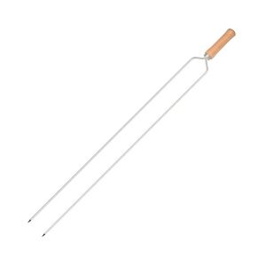 Espeto Duplo para Churrasco 65CM - 3209 - Mor