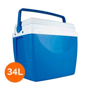 Caixa Térmica Azul Glacial 34L - Mor