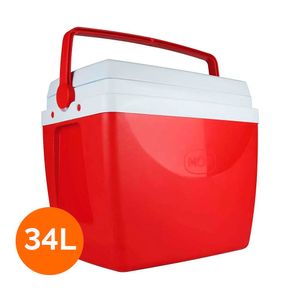 Caixa Térmica Vermelho Glacial 34L - Mor