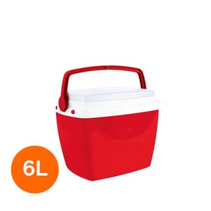 Caixa Térmica Vermelho Glacial 6L - Mor