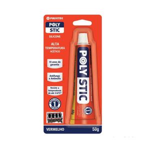 Silicone Acético Pulvitec Alta Temperatura 50G Incolor