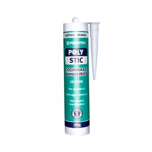 Silicone Polystic Pulvitec CB Branco 250G