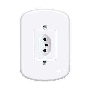 Tomada Fame Blanc 1 Seção 2PxT 20A 4X2