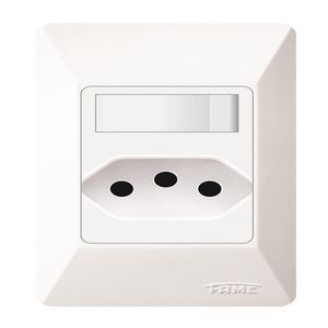 Interruptor Simples Fame com Placa 1 Seção 2PxT 20A