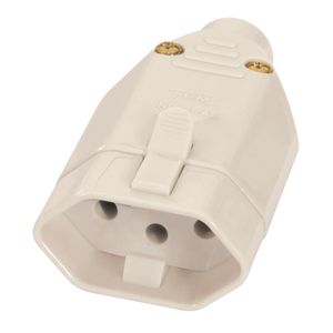 Plug Fame Juncao Femea Cinza 2pxt 20a 1728