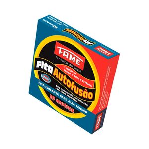 Fita Isolante Fame Auto Fusão 19 MM X 10 M X 0,76 MM