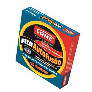 Fita Isolante Fame Auto Fusão 19 MM X 10 M X 0,76 MM