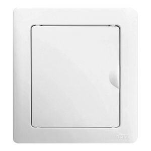 Quadro Distribuidor de Embutir Fame sem Barramento 3/4 Disjuntores Branco