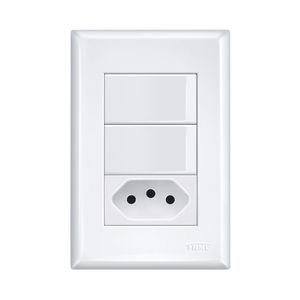 Interruptor Simples Fame Evidence 2 Seções 20A 250V