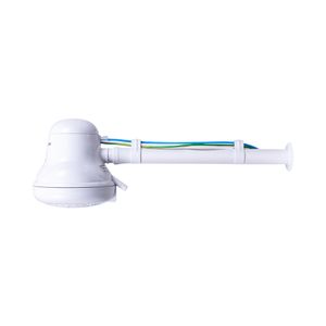 Super Ducha Multitemperatura com Cano Quattro Tropical Branco 220V 3200W - 3195 - Fame