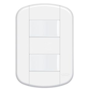 Interruptor Fame Duplo Simples Distanciados 16A Blanc Mais