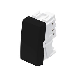 Modulo Interruptor Fame Habitat Black Intermediário 16A